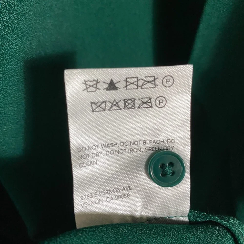 Reformation Gavin Dress in Emerald - Picture 11 of 11